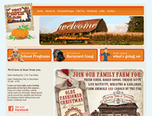 Tablet Screenshot of knoxpumpkinfarm.com